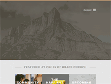 Tablet Screenshot of crossofgrace.net